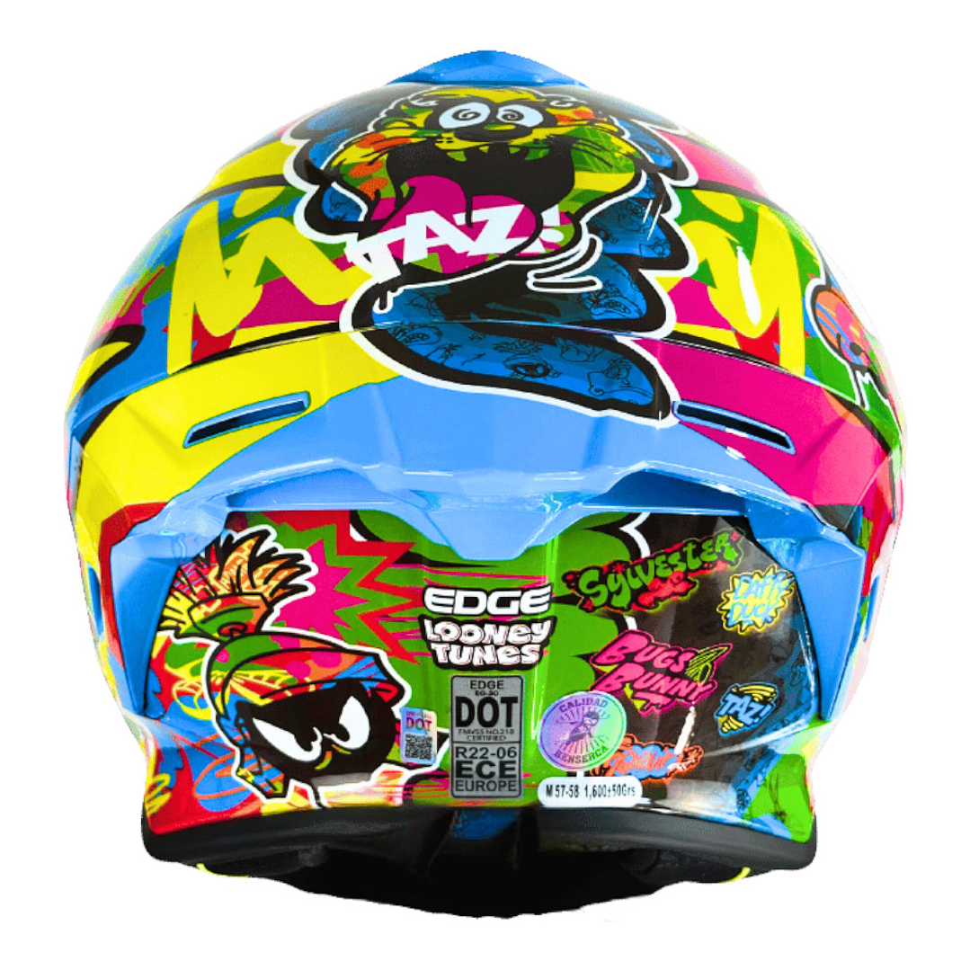 Casco Integral Shanghai Looney Tunes Cert.Dot-Ece-Muticolor 4