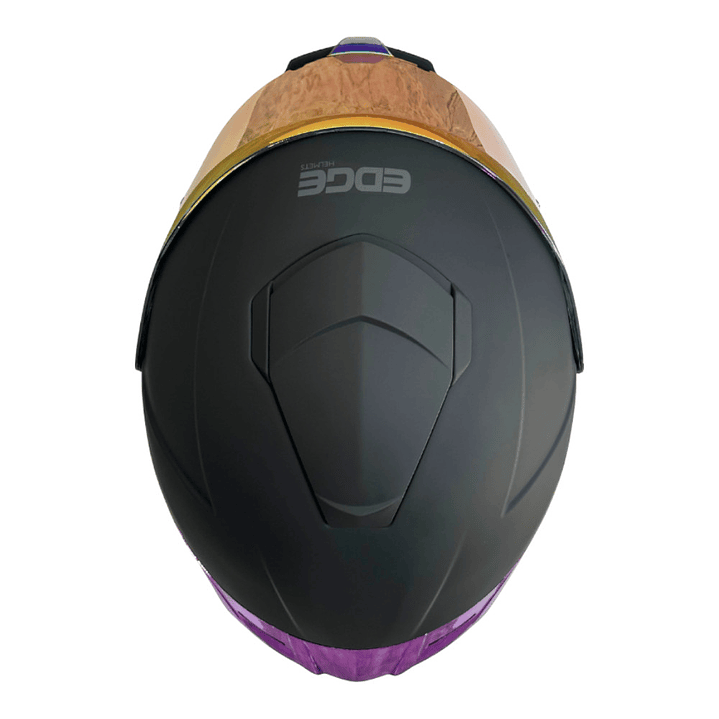 Casco Edge Integral Shanghai Cert.Dot-Ece-Negro Met. Morado 5