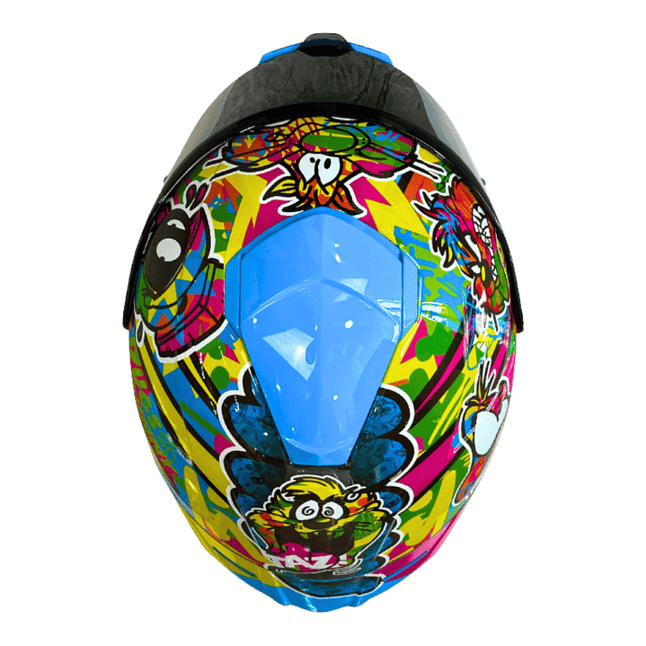 Casco Integral Shanghai Looney Tunes Cert.Dot-Ece-Muticolor 5