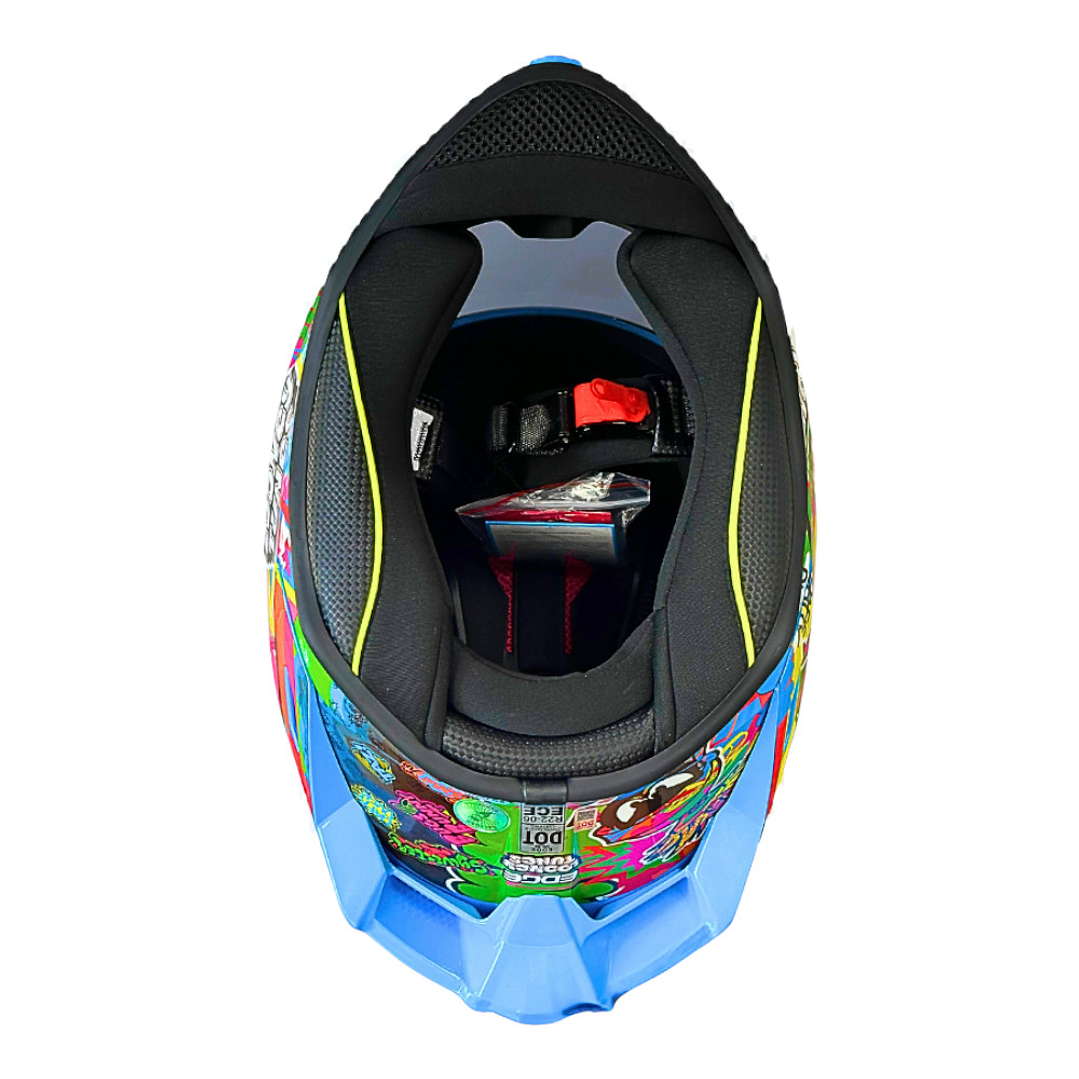 Casco Integral Shanghai Looney Tunes Cert.Dot-Ece-Muticolor 6