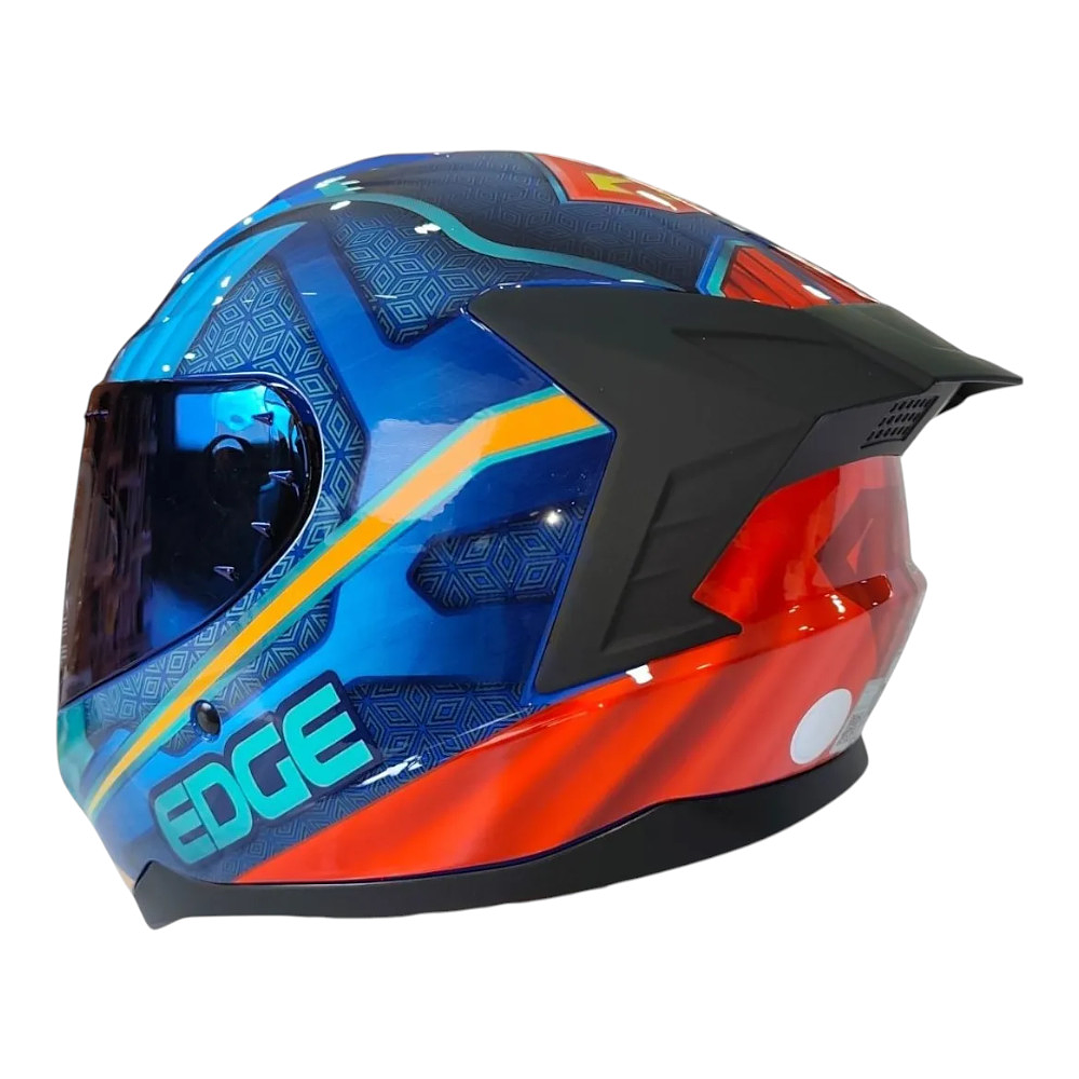 Casco Dc Integral Extreme Superman Cert.Dot-Ece-Azul 3