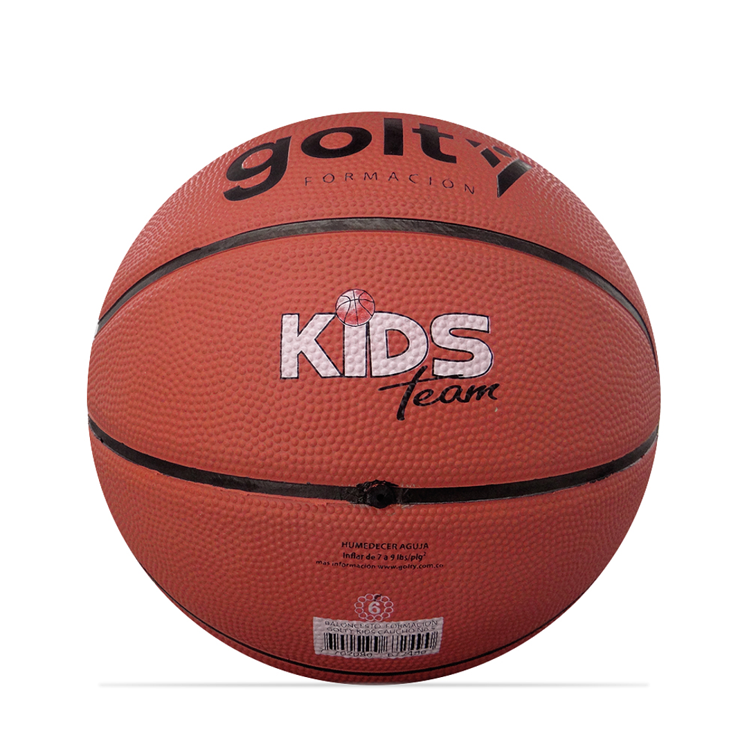 Balon Baloncesto  Training Golty Kids Caucho No. 5 -Naranja 4