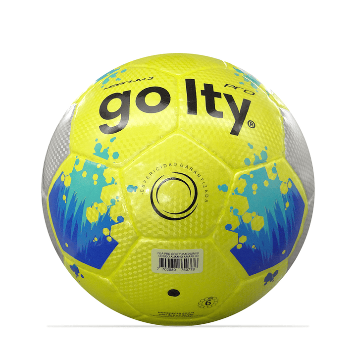 Balon Fga Pro Golty Magnum Iii-Amarillo 2