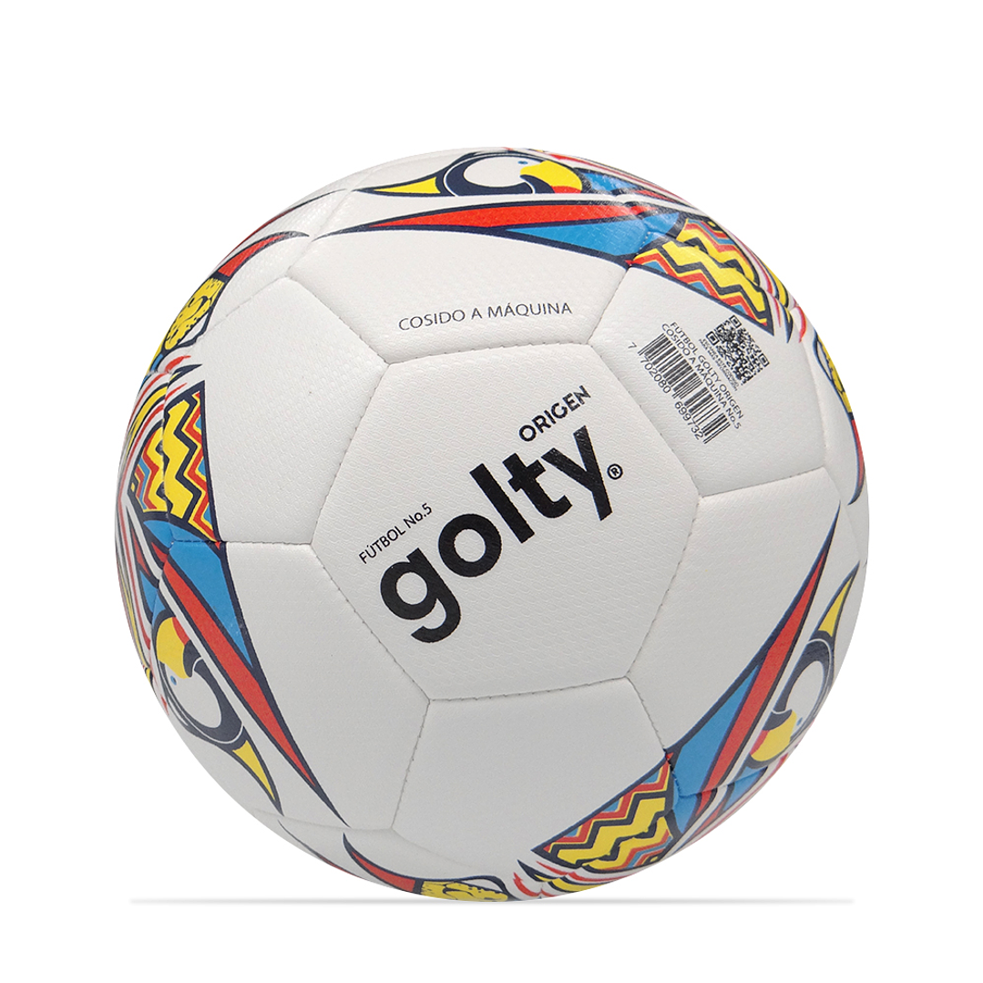 Balón De Fútbol Golty Origen Profesional No.5-Blanco 3