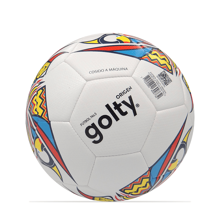 Balón De Fútbol Golty Origen Profesional No.5-Blanco 3