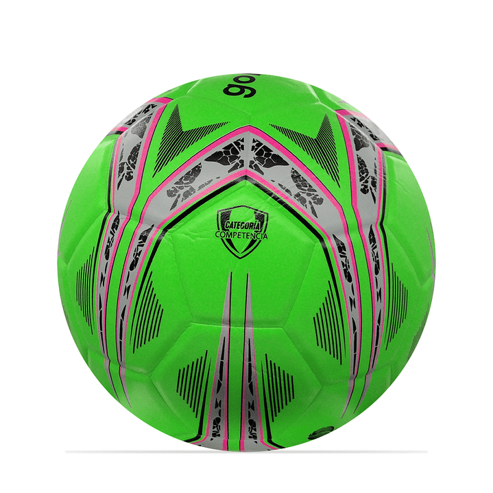 Balon Futbol Competencia Golty Volcanix No.4-Verde 2