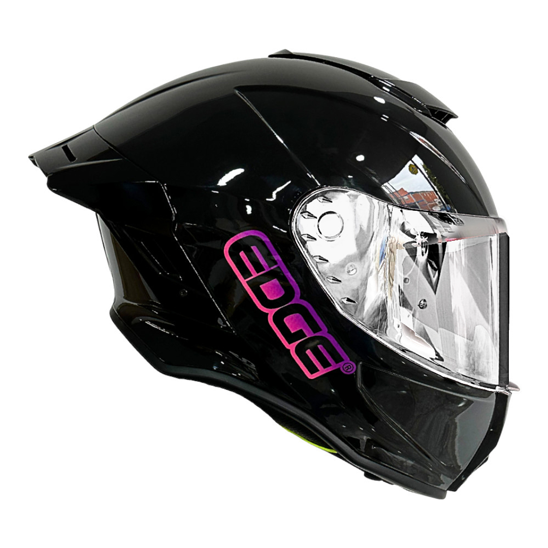 Casco Edge Integral Shanghai Sólido Cert.Dot-Ece-Negro Brill 1