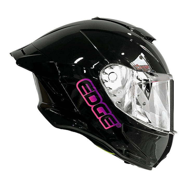 Casco Edge Integral Shanghai Sólido Cert.Dot-Ece-Negro Brill 1