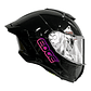 Casco Edge Integral Shanghai Sólido Cert.Dot-Ece-Negro Brill - Miniatura 1