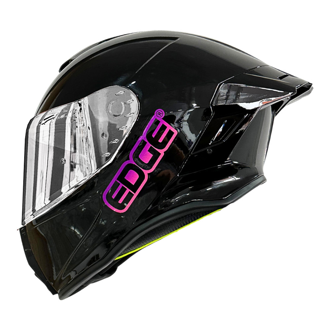 Casco Edge Integral Shanghai Sólido Cert.Dot-Ece-Negro Brill 2
