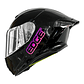 Casco Edge Integral Shanghai Sólido Cert.Dot-Ece-Negro Brill - Miniatura 2