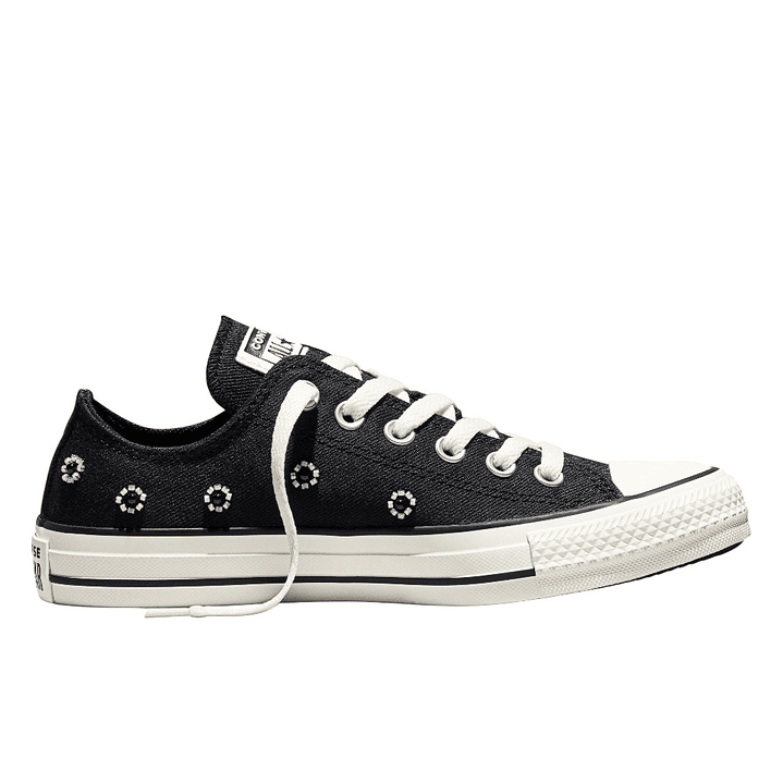 Tenis Converse Chuck Taylor All Star Mujer-Negro/Blanco 1