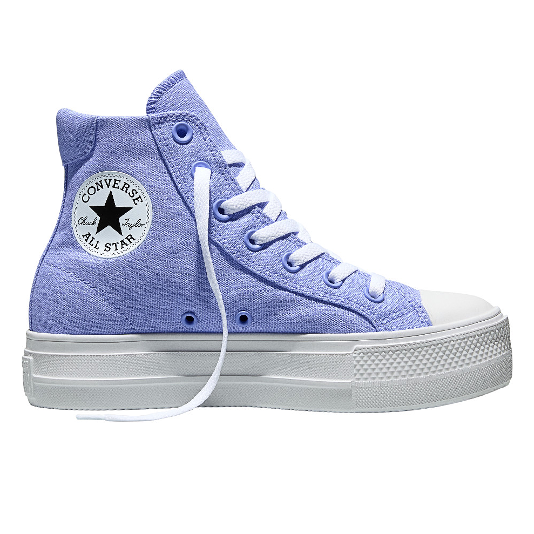 Tenis Botas Converse Day One Platform Mujer-Lila 1
