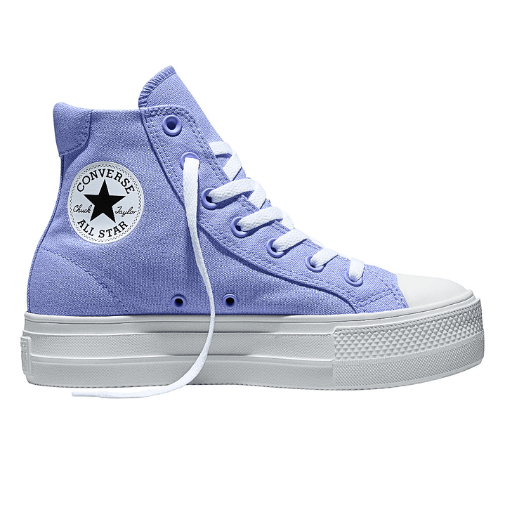 Tenis Botas Converse Day One Platform Mujer-Lila 1