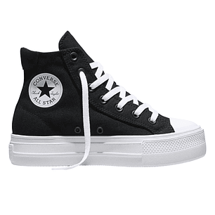 Tenis Botas Converse Day One Platform Mujer-Negro