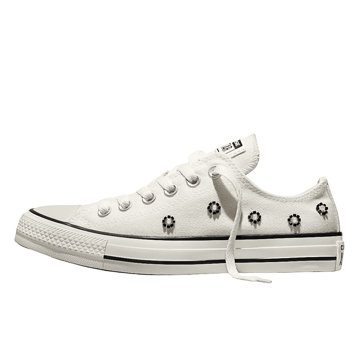Tenis Converse Chuck Taylor All Star Mujer-Beige/Blanco 3