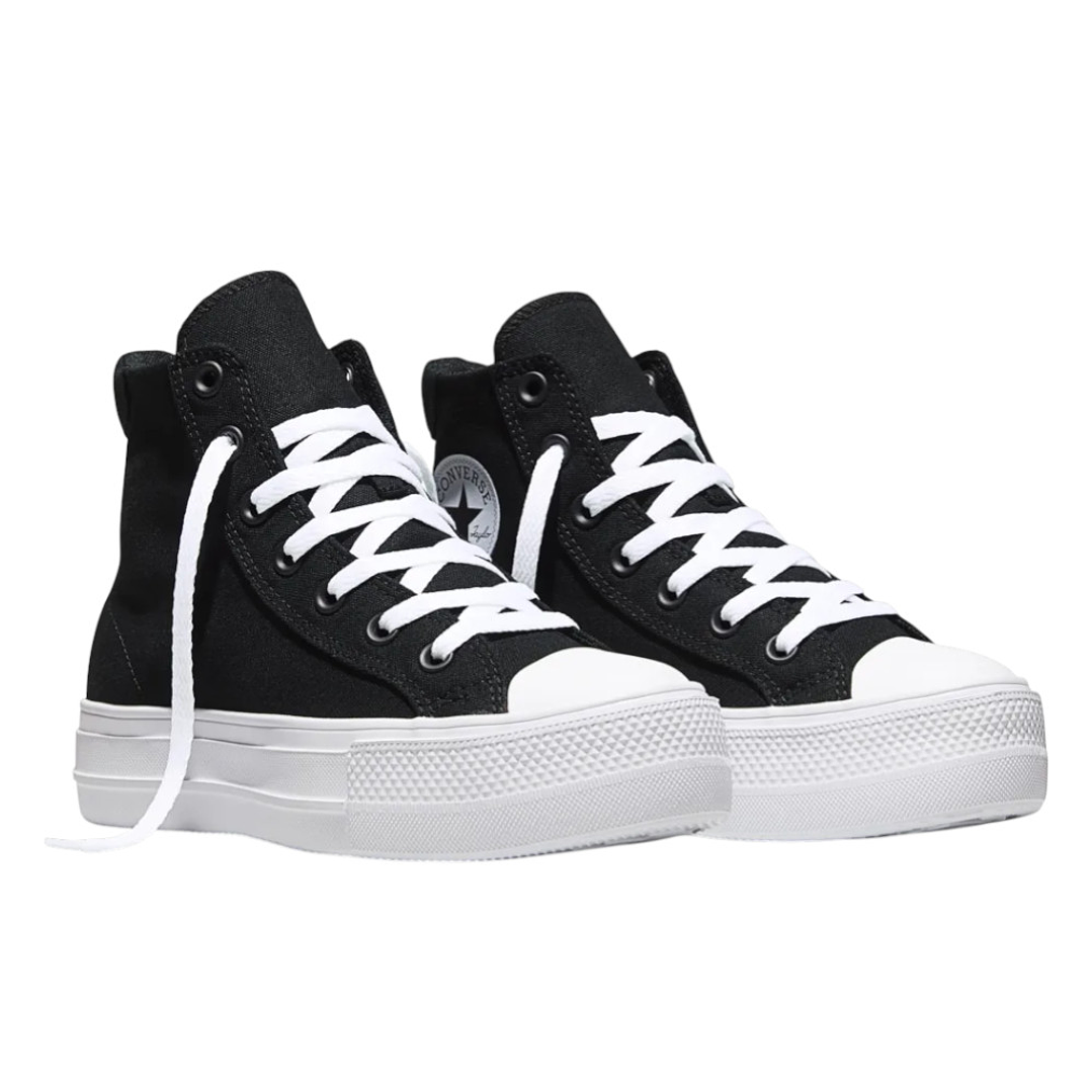 Tenis Botas Converse Day One Platform Mujer-Negro 4