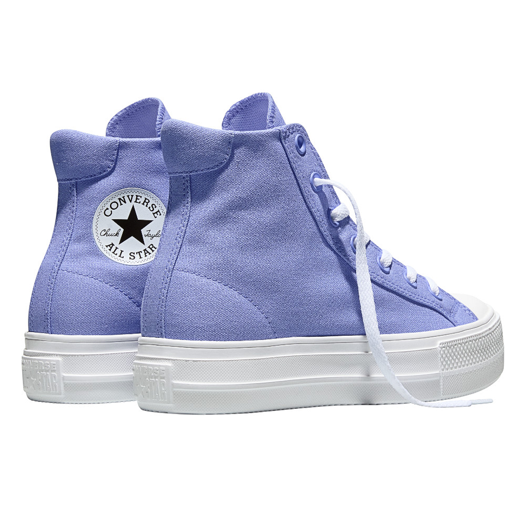 Tenis Botas Converse Day One Platform Mujer-Lila 5