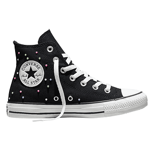 Tenis Botas Converse Chuck Taylor All Star Mujer-Negro