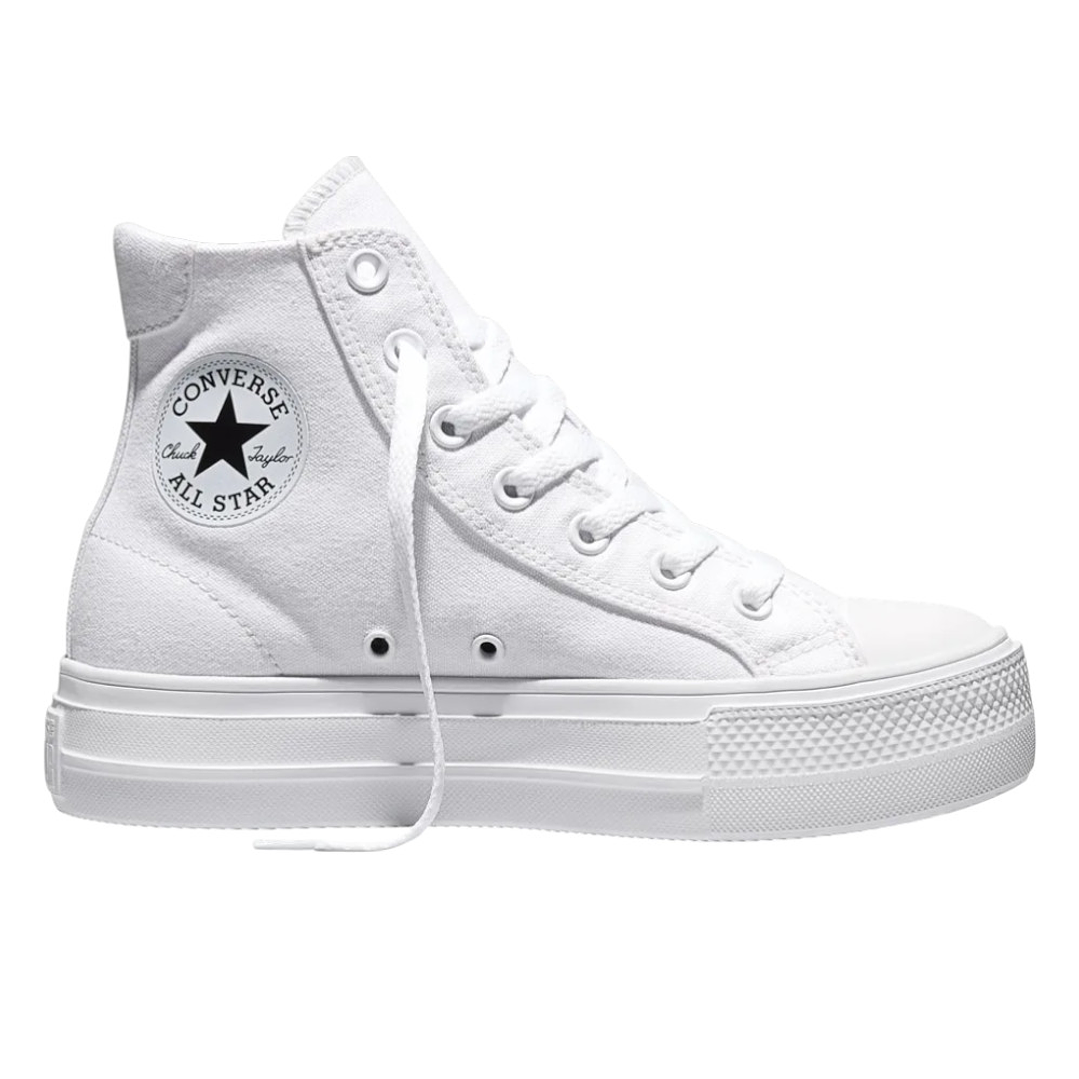 Tenis Botas Converse Day One Platform Mujer-Blanco 1