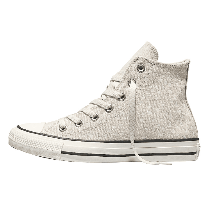 Tenis Botas Converse Chuck Taylor All St Mujer-Gris/Blanco 3