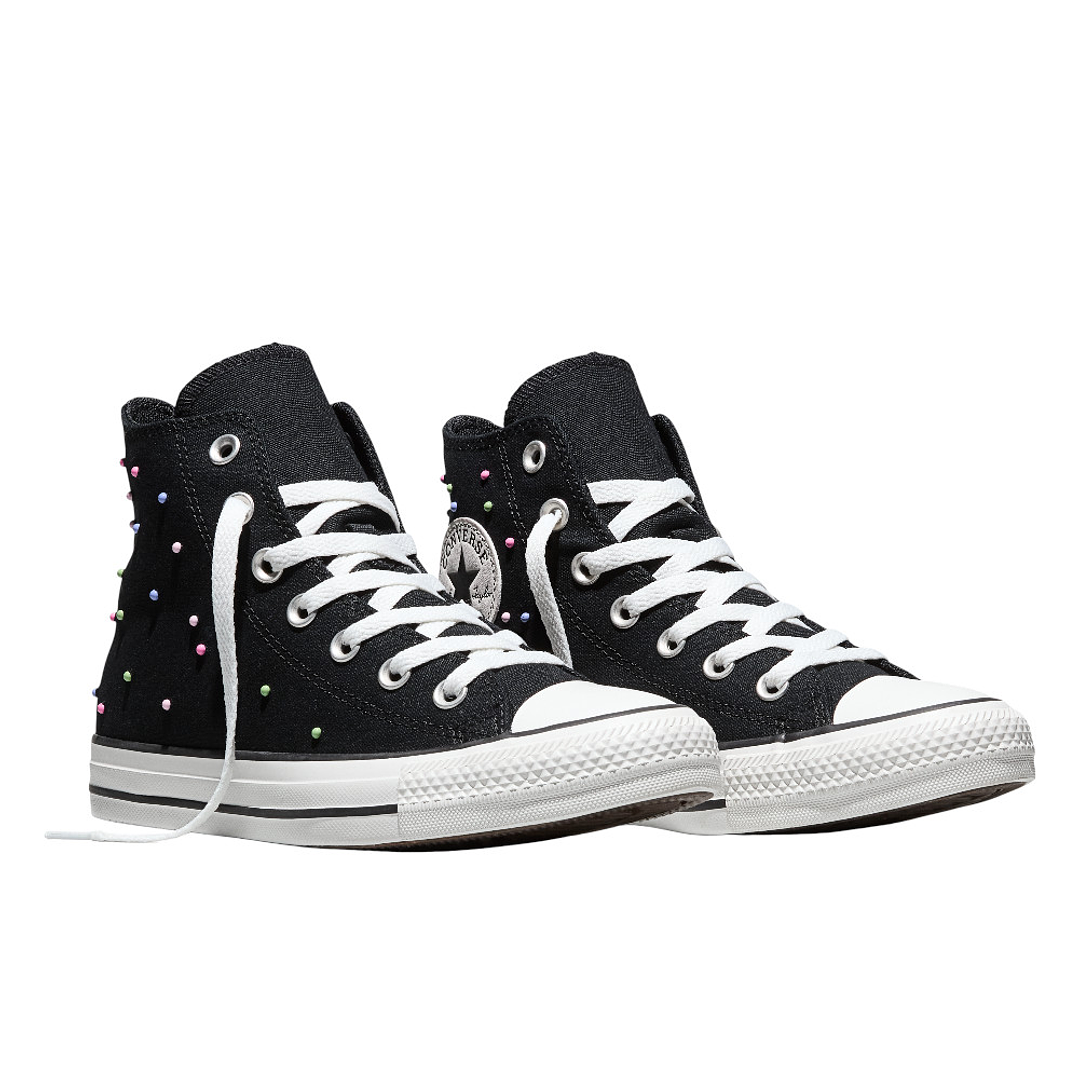 Tenis Botas Converse Chuck Taylor All Star Mujer-Negro 4
