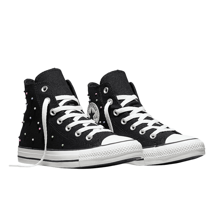 Tenis Botas Converse Chuck Taylor All Star Mujer-Negro 4