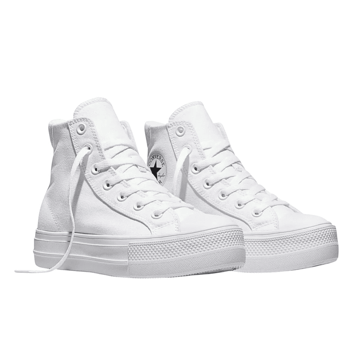 Tenis Botas Converse Day One Platform Mujer-Blanco 4