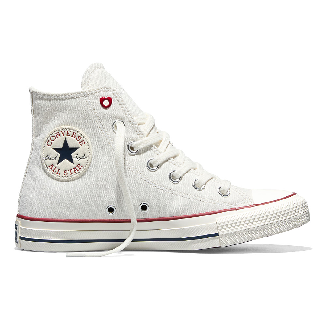Tenis Botas Converse Chuck Taylor All Star Mujer-Beige 1