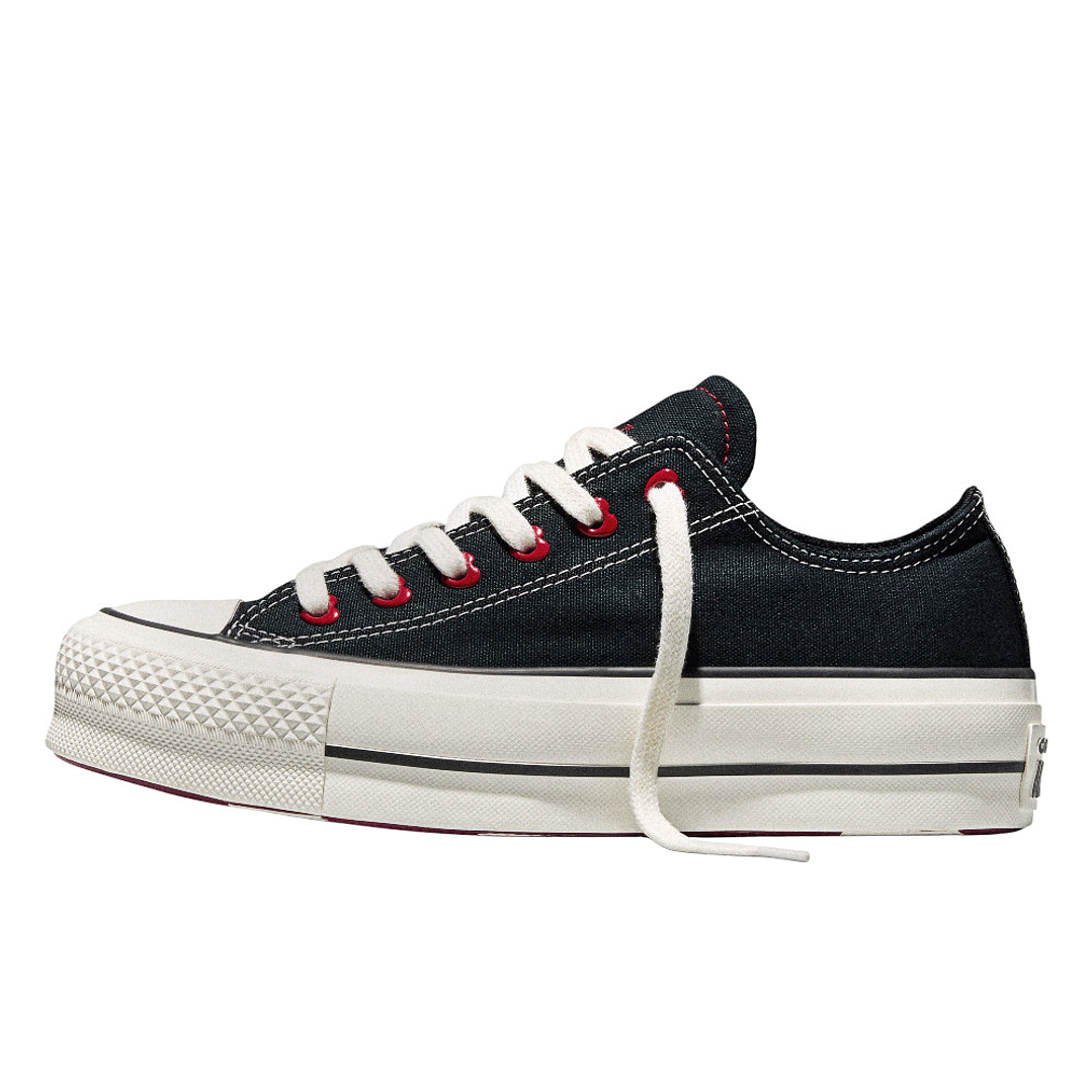 Tenis Converse Chuck Taylor All Star Lift Mujer-Negro/Rojo 1