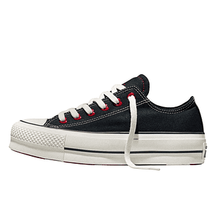 Tenis Converse Chuck Taylor All Star Lift Mujer-Negro/Rojo