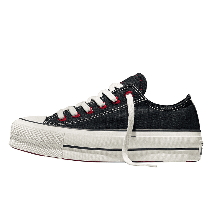 Tenis Converse Chuck Taylor All Star Lift Mujer-Negro/Rojo 1