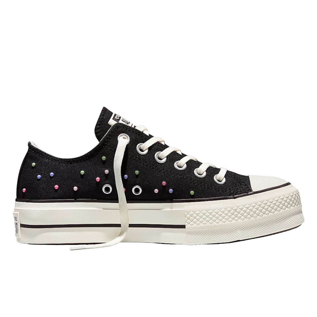 Tenis Converse Chuck Taylor All Star Lift Mujer-Negro 3