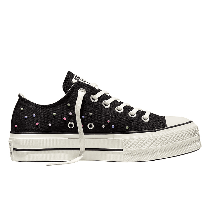 Tenis Converse Chuck Taylor All Star Lift Mujer-Negro 3