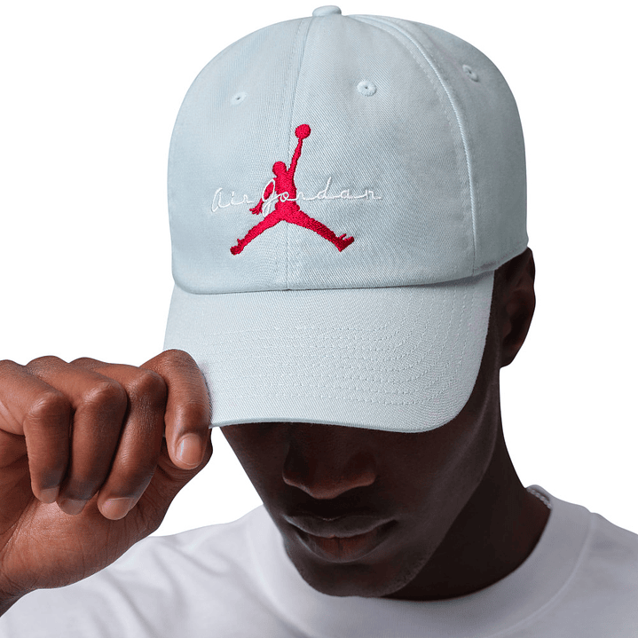 Gorra Nike U J Clb Cap Us Cb Flt Scrpt Hombre-Azul Claro 1