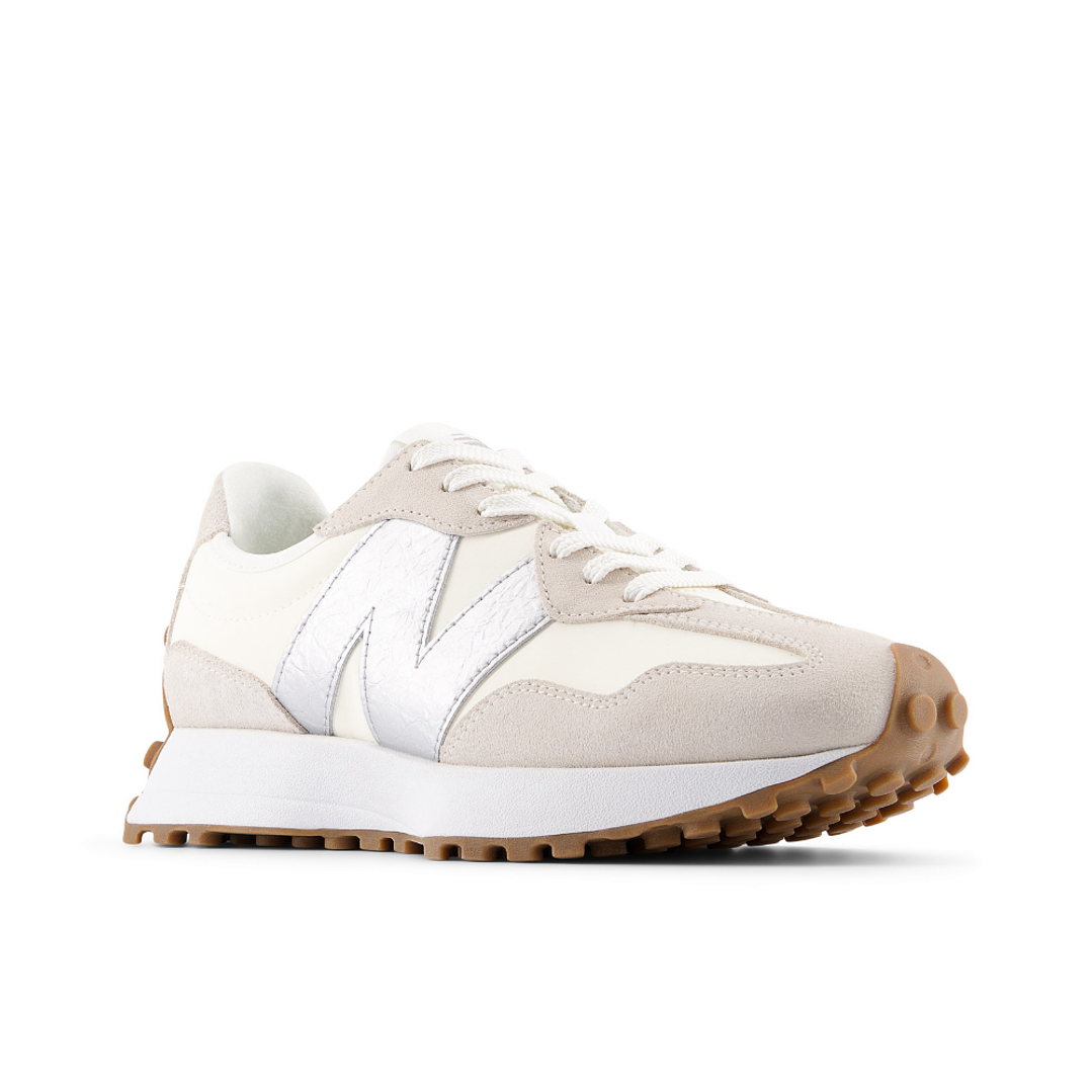 Tenis New Balance 327 Mujer-Beige 4