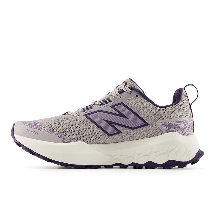 Tenis New Balance Garoé Mujer-Gris/Blanco 3