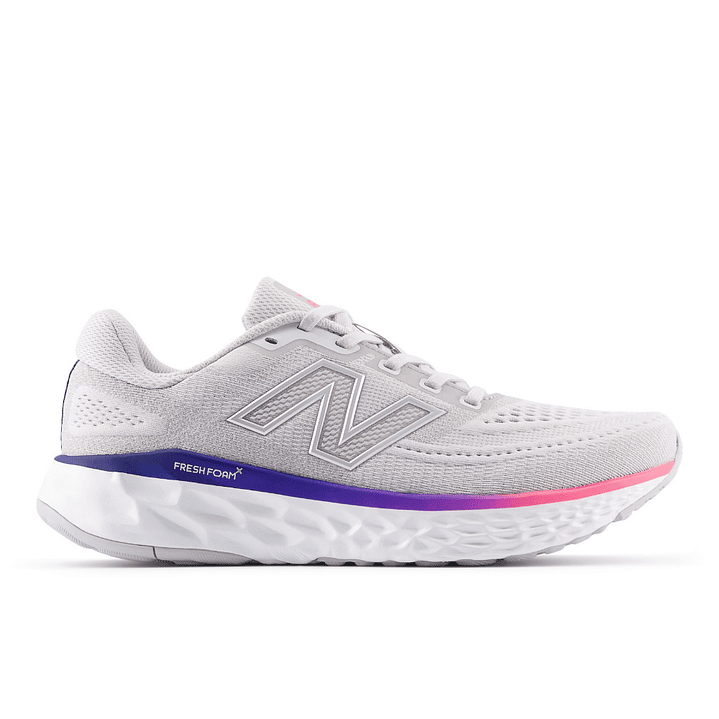 Tenis New Balance Evoz Mujer-Gris Plata 1