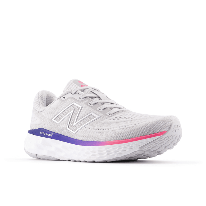 Tenis New Balance Evoz Mujer-Gris Plata 4