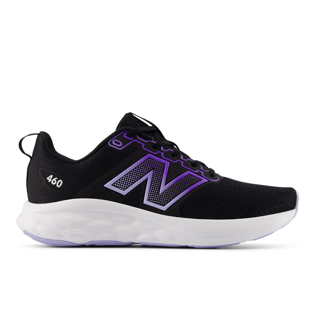 Tenis New Balance 460 Mujer-Negro/Morado 1