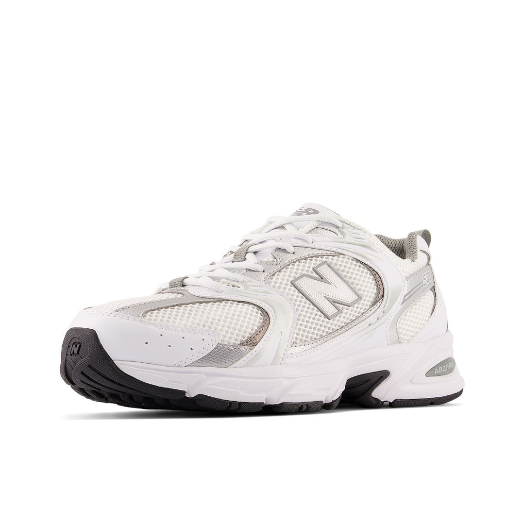 Tenis New Balance 530 Mujer-Blanco/Gris Plata 4