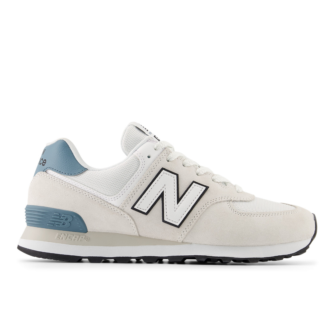 Tenis New Balance 574 Hombre-Blanco 1