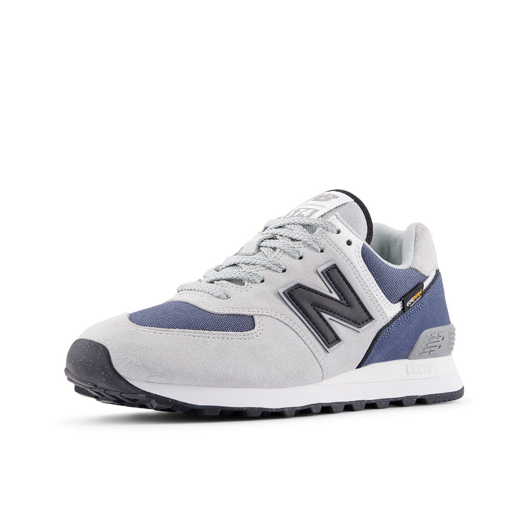 Tenis New Balance 574 Hombre-Gris/Azul 4