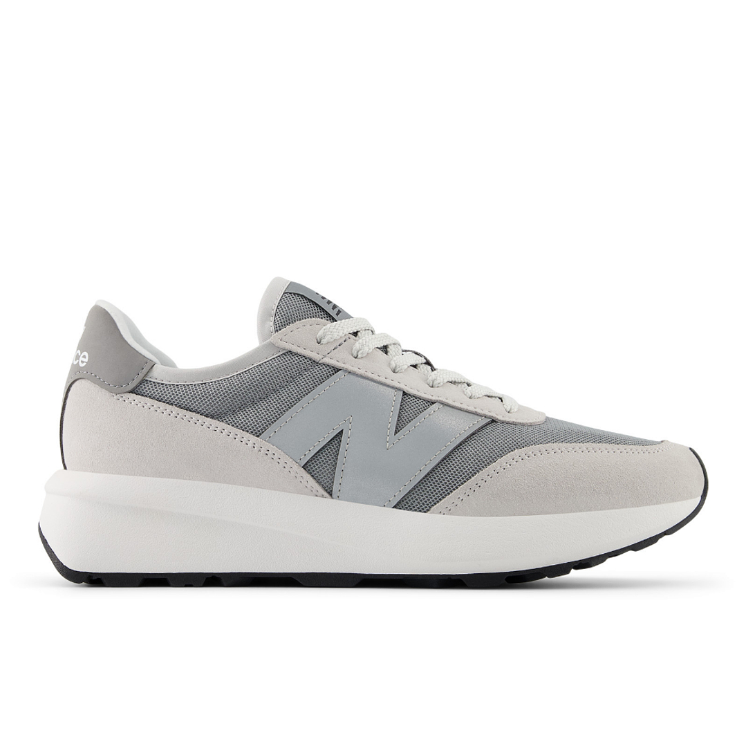 Tenis New Balance 370 Mujer-Gris 1