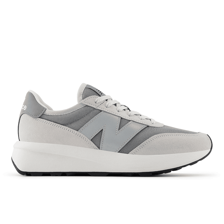 Tenis New Balance 370 Mujer-Gris 1