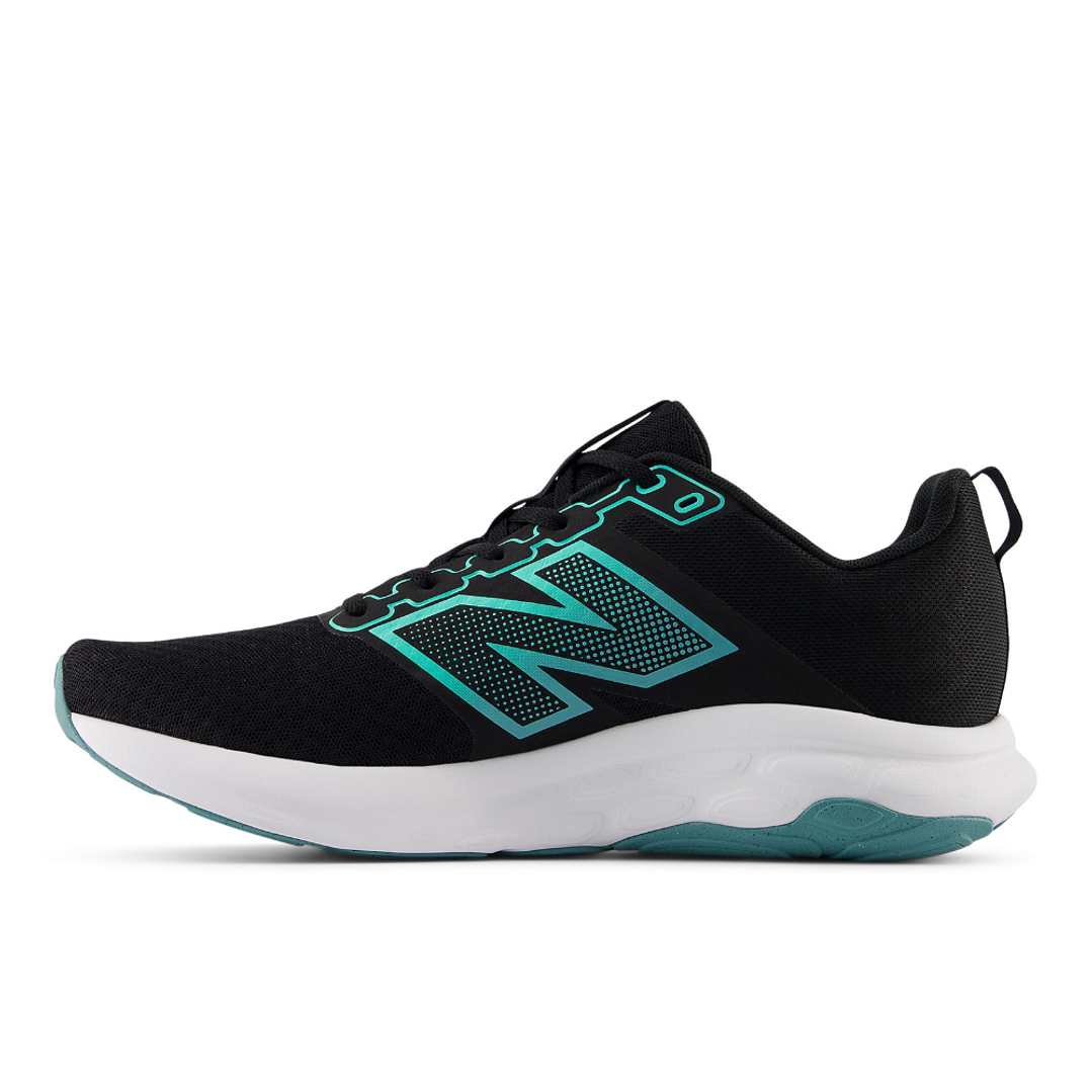 Tenis New Balance 460 Hombre-Negro/Verde 3
