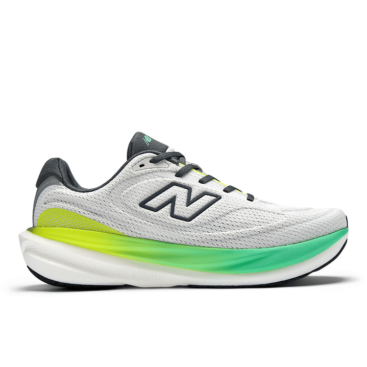 Tenis New Balance 1080 Hombre-Gris/Verde 1