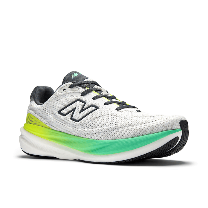 Tenis New Balance 1080 Hombre-Gris/Verde 4