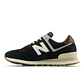 Tenis New Balance 574 Hombre-Negro/Marron - Miniatura 3
