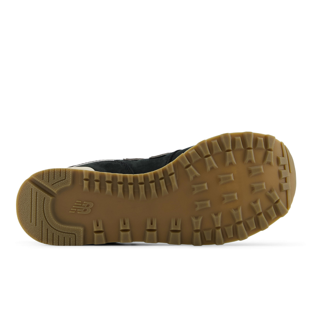 Tenis New Balance 574 Hombre-Negro/Marron 6